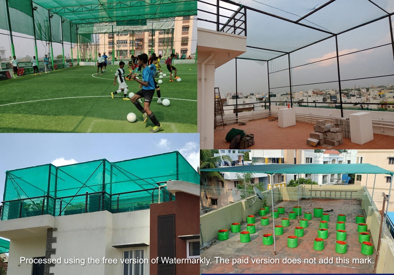 terrace top nets in mangalore